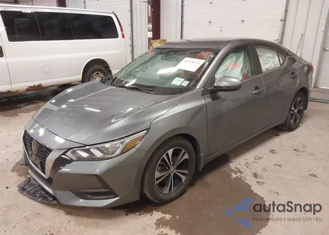 2021 Nissan Sentra Sv Xtronic Cvt z USA, uszkodzony, nr VIN 3N1AB8CV5MY316643